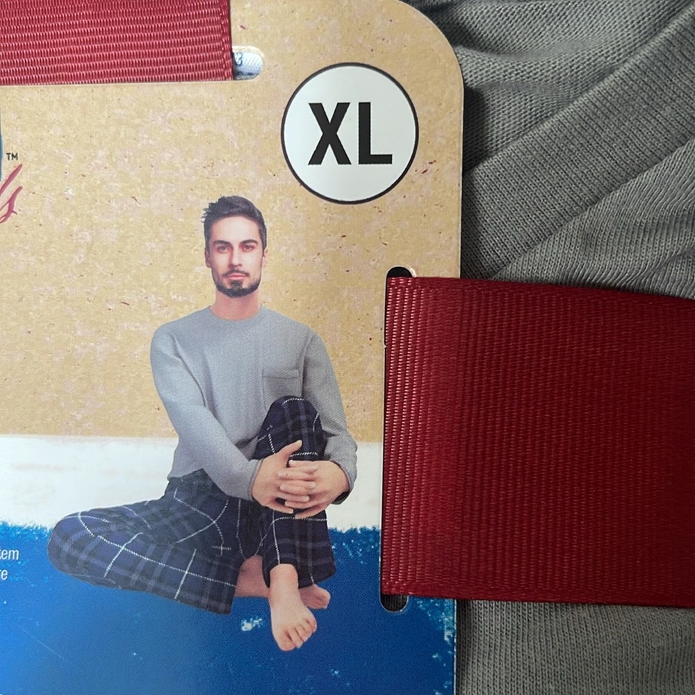 NEW MEN’s Sleep Set Long SleeveTee & Fleece Pants